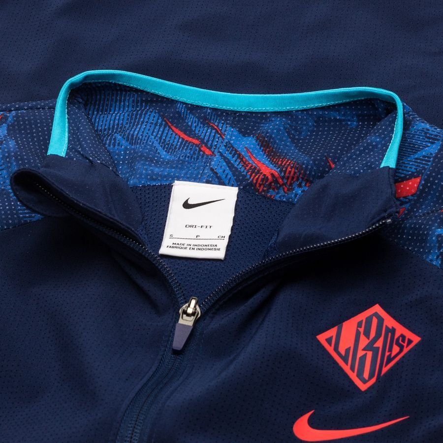 England Training Travel Jacket Dri Fit Awf Woven Blue Void/game Royal/