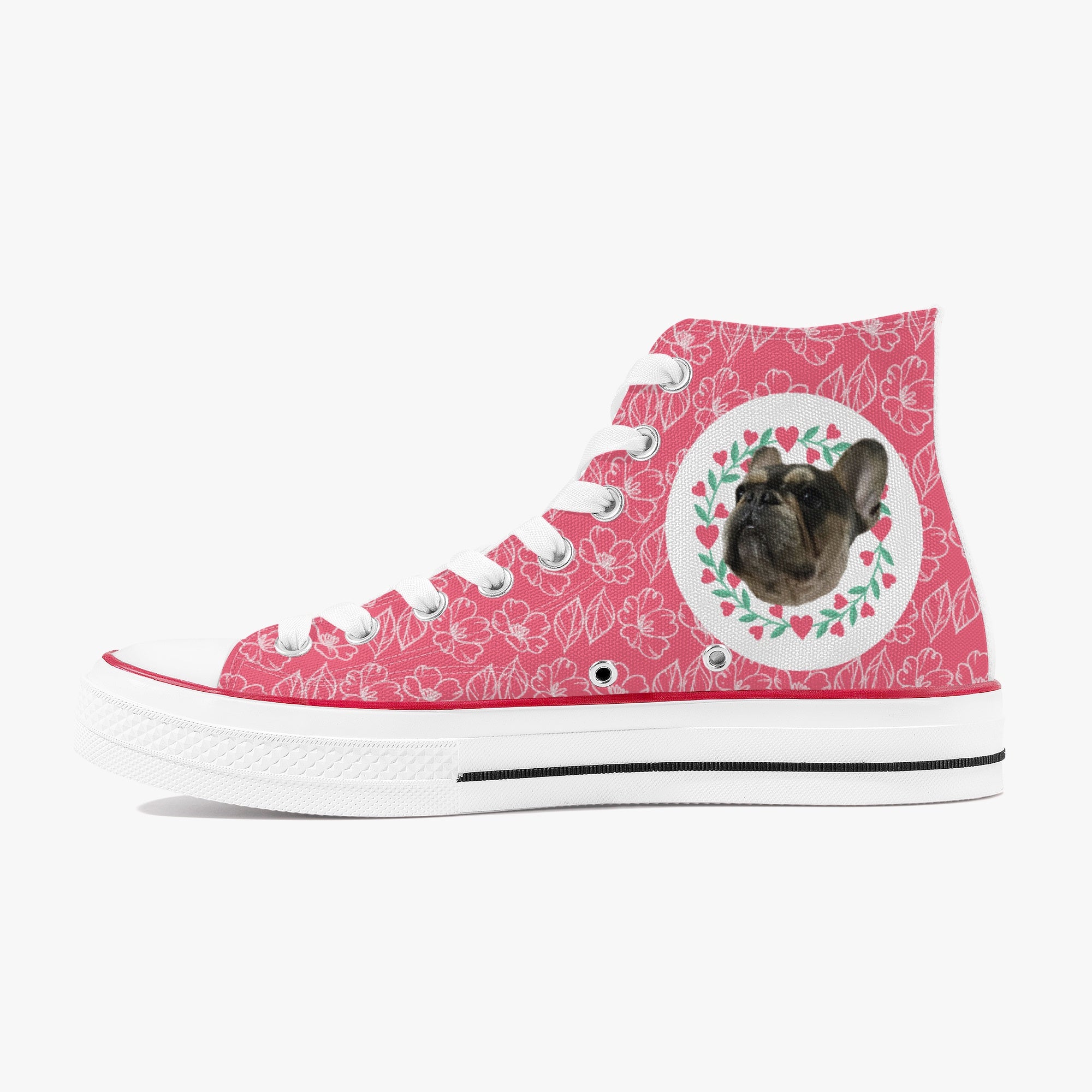 Stitch - Personalized High-Top Canvas Shoes