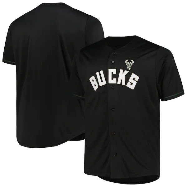Milwaukee Bucks MIL Jersey - genuine NBA - Black game-day training