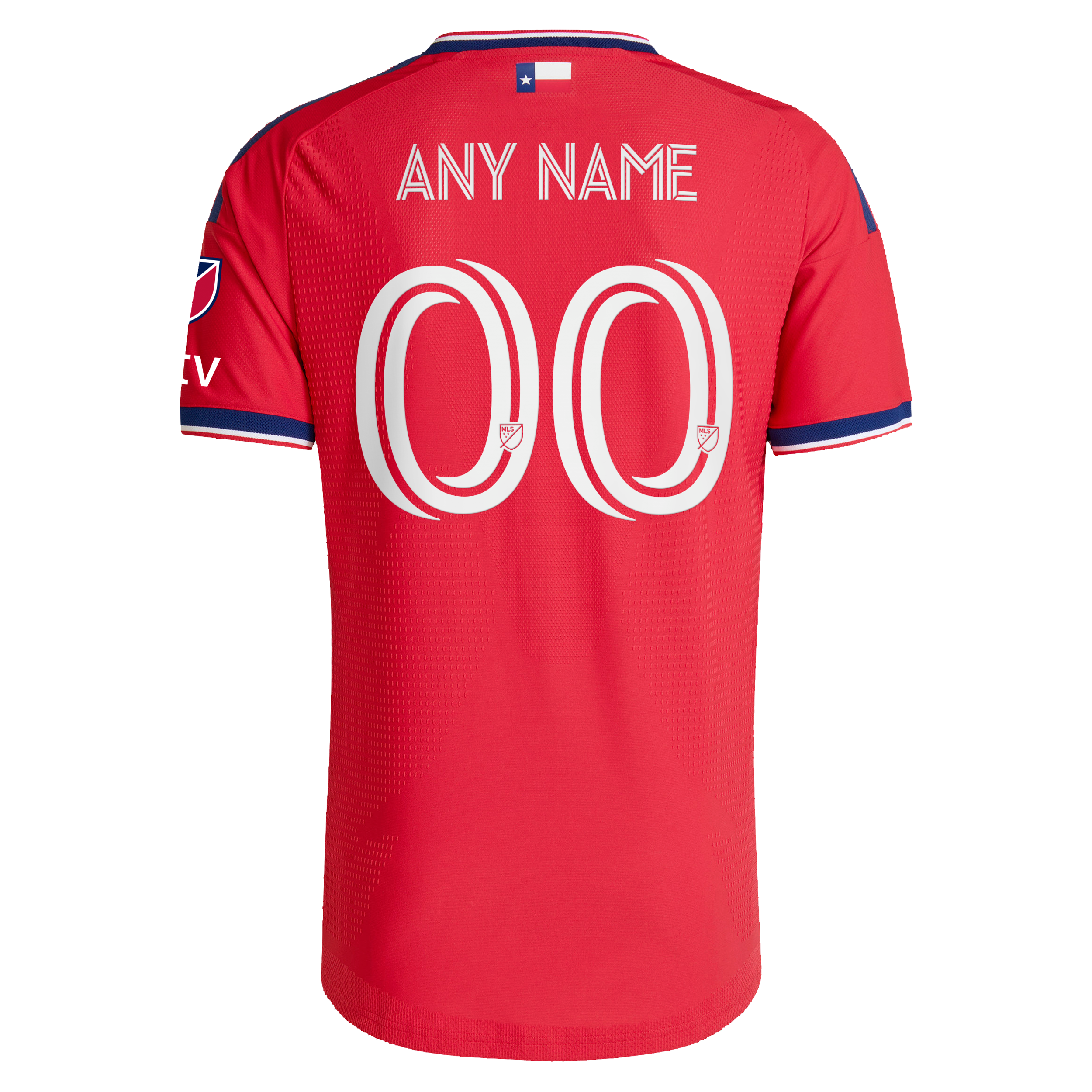 [SJH] FC Dallas 2026 DNA Kit On-Field Authentic Patch Custom Jersey - Red