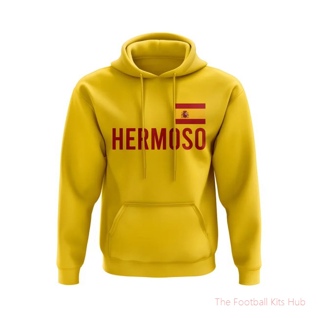Jenni Hermoso Spain Name Hoody (Yellow)