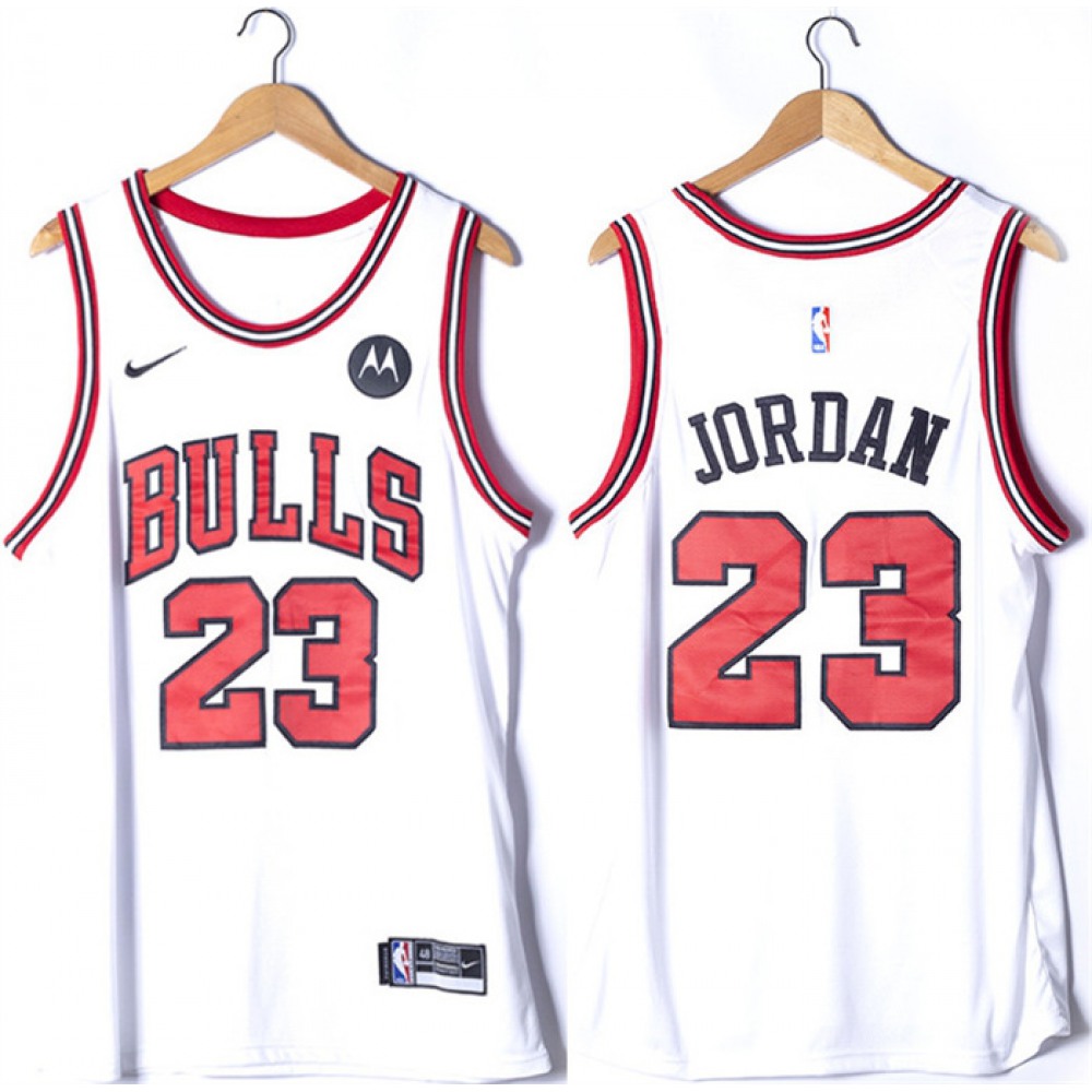 23 Chicago Bulls Jersey White - - Basketball Fan Gear
