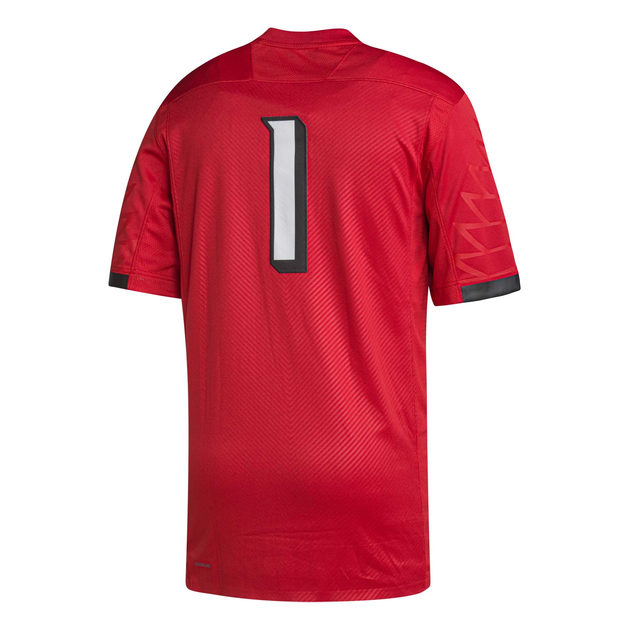 Men's #1 Cardinal Louisville Cardinals Premier Football Jersey