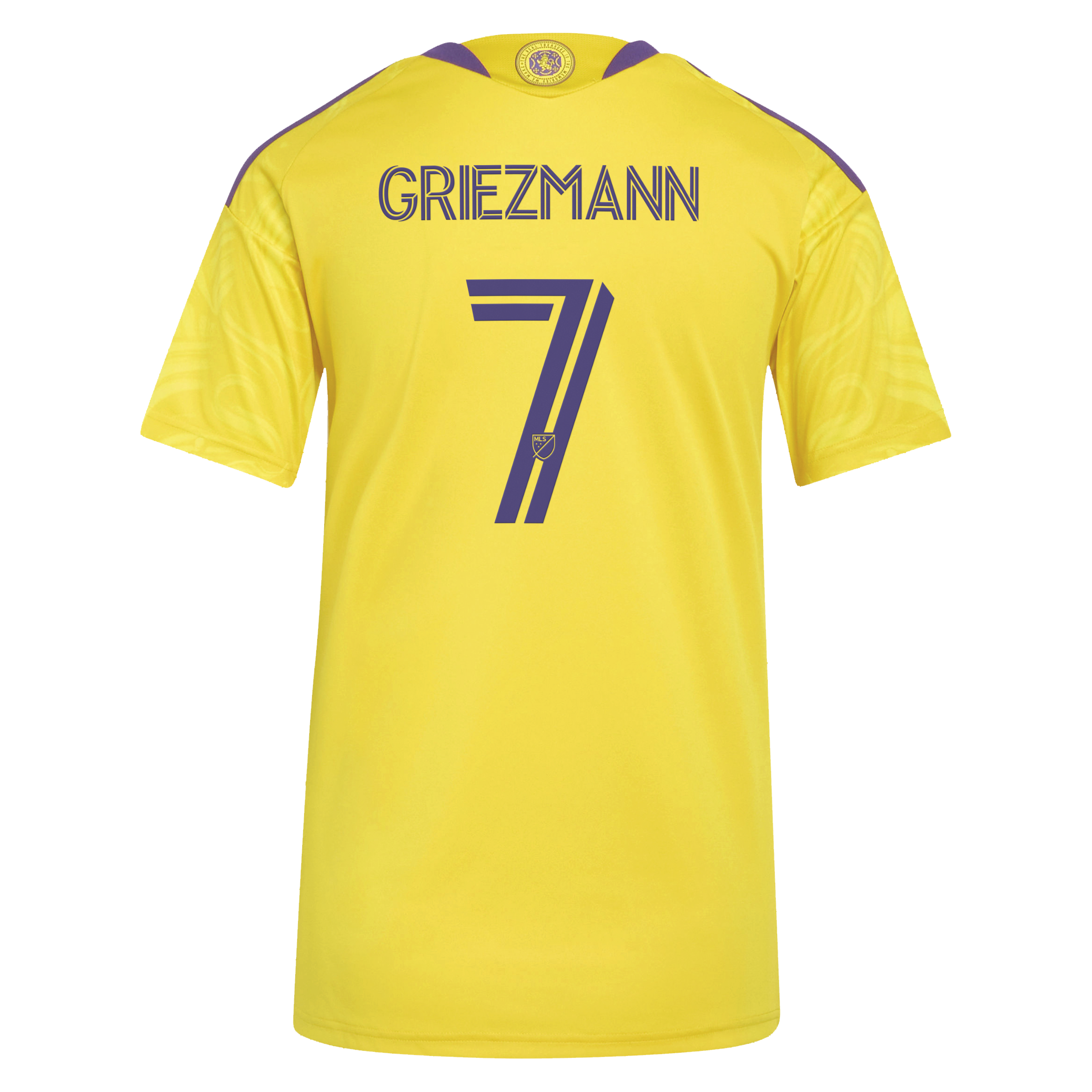 [SJH] Antoine Griezmann Orlando City SC Women's 2026 Sunken Treasure Kit Replica Jersey - Yellow