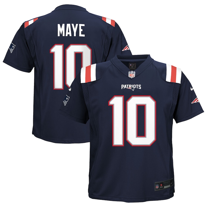 None Drake Maye New England Patriots Budget-Friendly Authentic Jersey