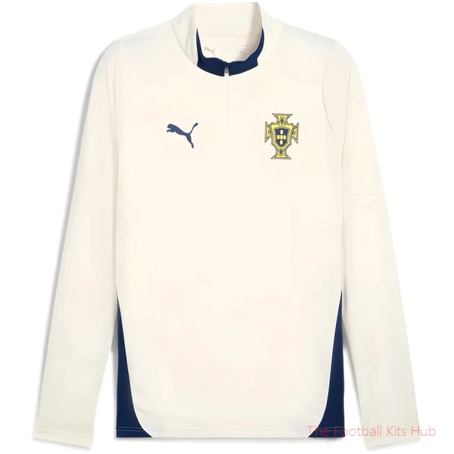 [LK] 2025/26 Portugal Training 1/4 Zip Top (Sugared Almond) - Kids