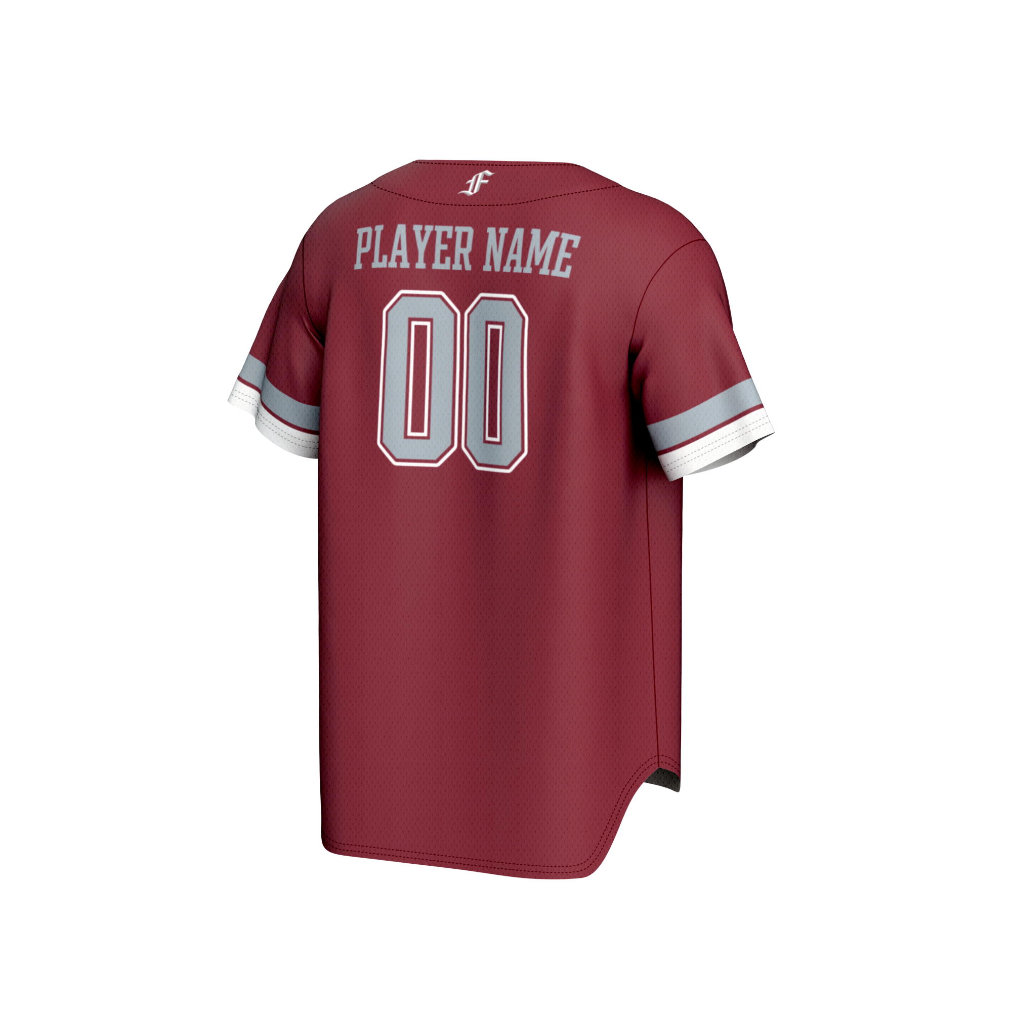 [NJP] Fordham Rams GameDay Greats Youth Lightweight Collegiate Baseball NIL Pick-A-Player Fashion Jersey - Maroon