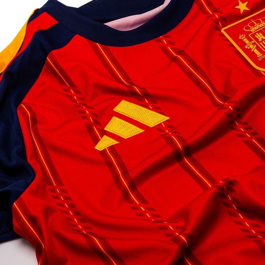 Spain Home Shirt World Cup 2026 Long Sleeves For Algeria Football Fans