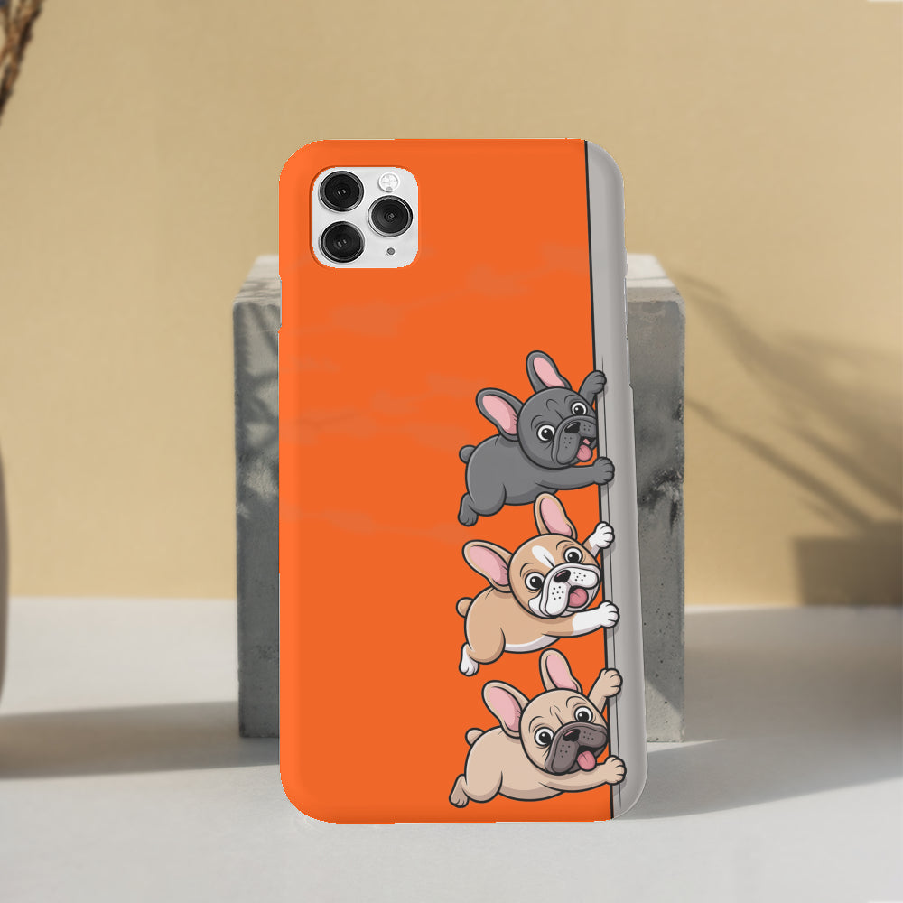 - French Bulldog Themed Phone Case For Iphone And Samsung Everyday Use