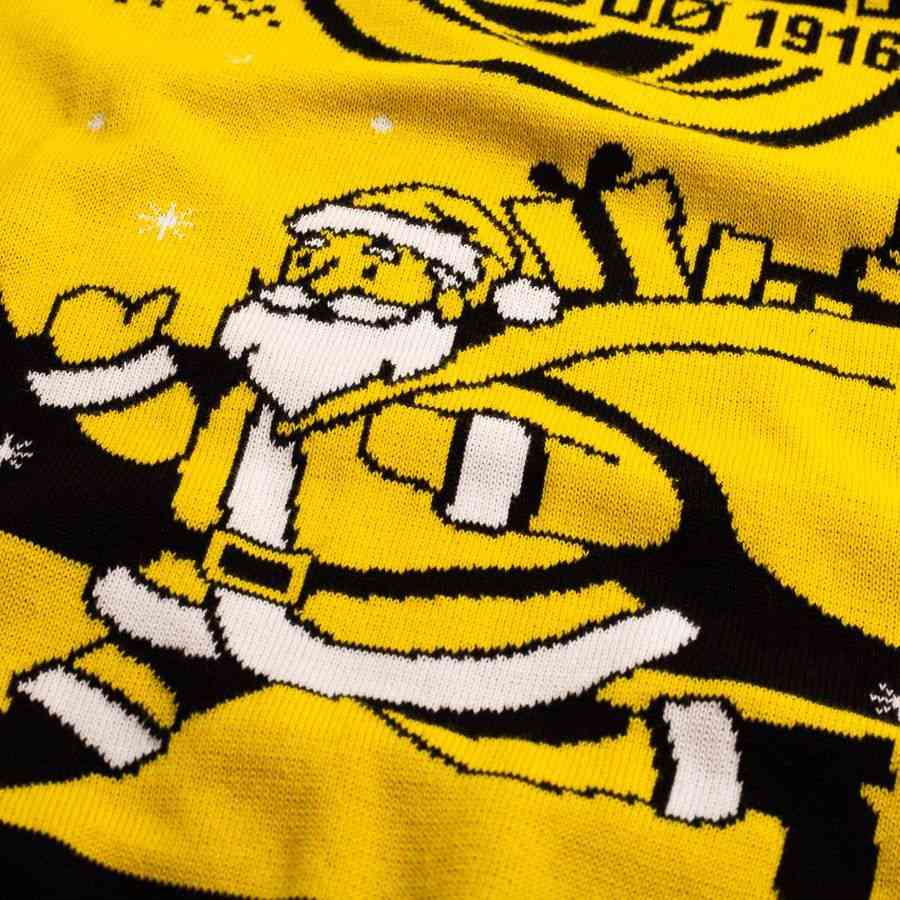 [EFKS] 2025 FK Bodø/Glimt Christmas Jumper Yellow Apparel