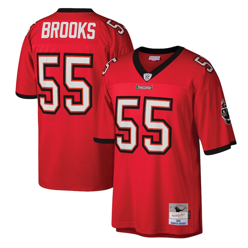 None Derrick Brooks TB Buccaneers Dynamic Premium Material Jersey