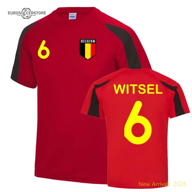 Axel Witsel Belgium Sports Training Stadium Wear Jersey