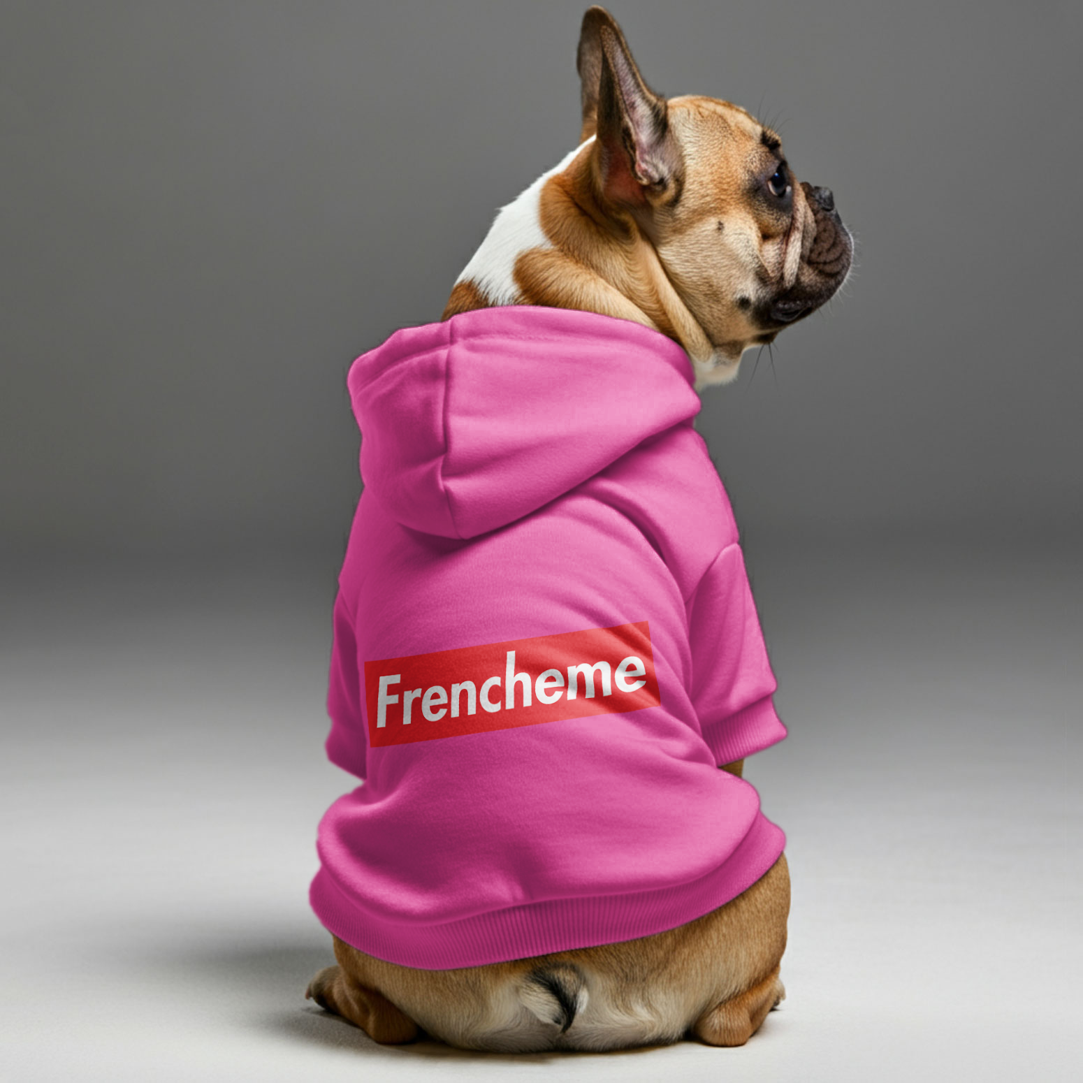 Frencheme - Personalized French Bulldog Hoodies with Funny Quotes – Stylish, Cozy, and Premium 100% Cotton