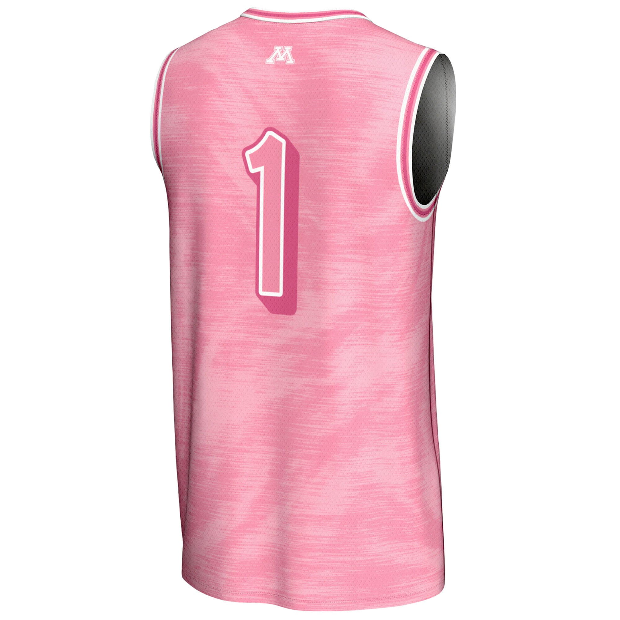 #1 Minnesota Golden Gophers GameDay Greats Unisex Lightweight Basketball Fashion Jersey - Pink
