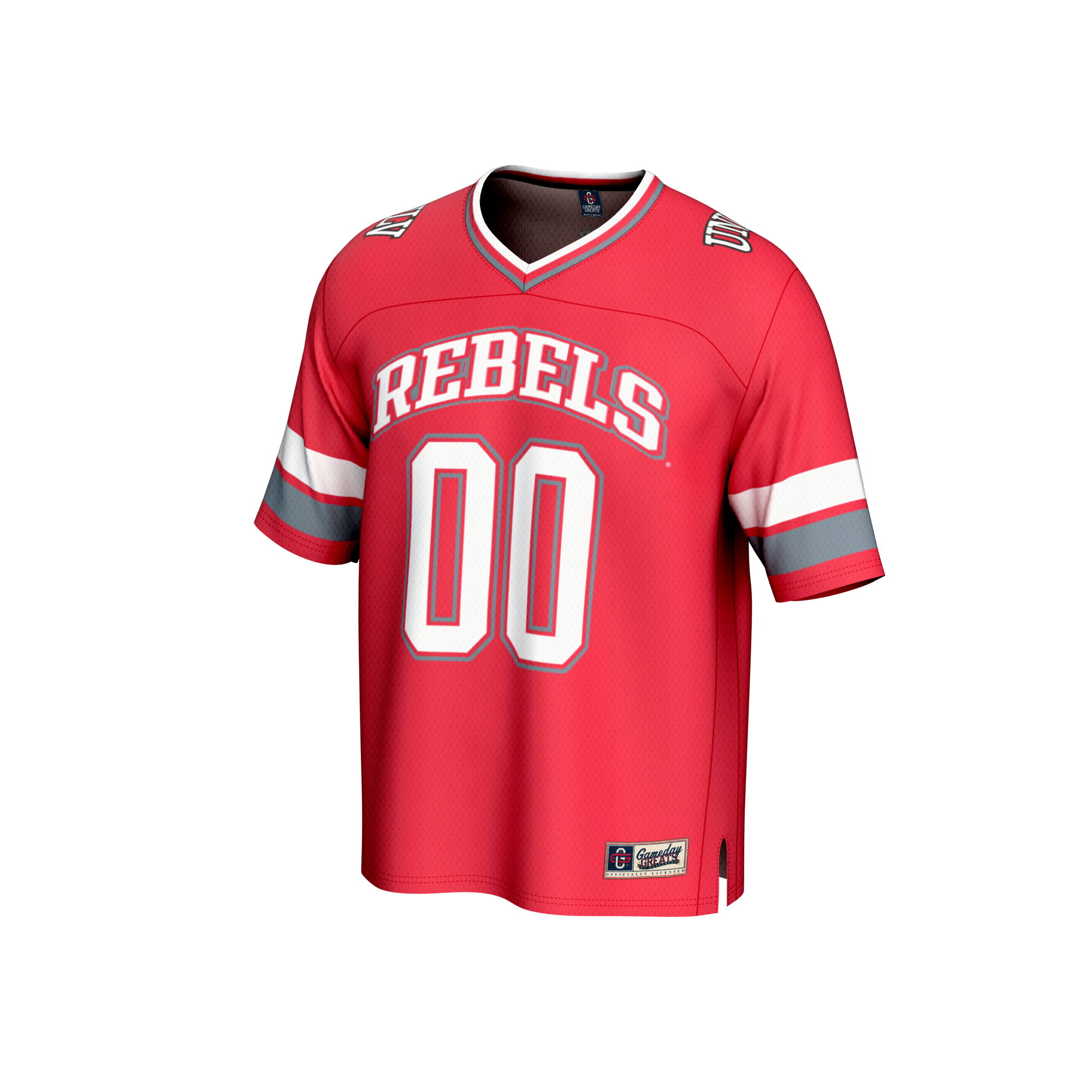 #00 UNLV Rebels GameDay Greats Youth Lightweight Collegiate Football Fashion 26/27 Football Jersey - Scarlet