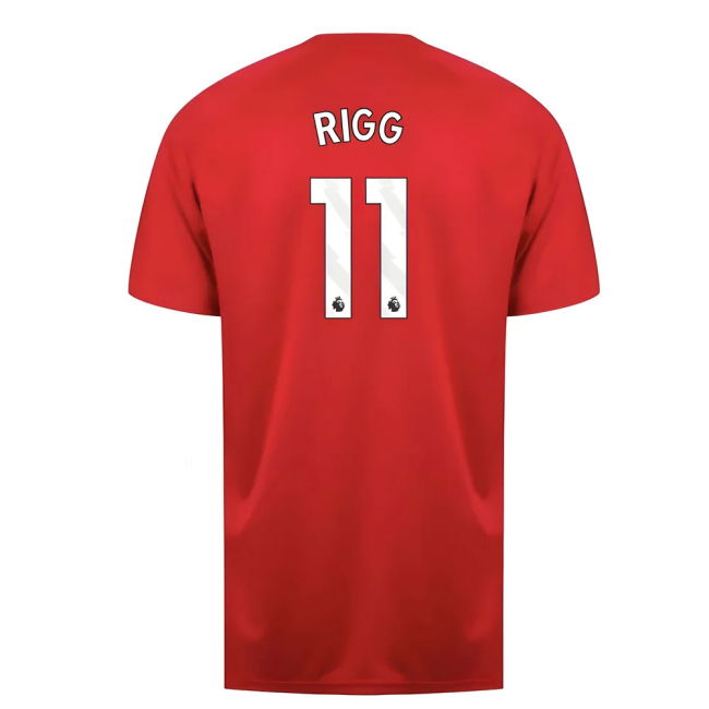 2023-24 Sunderland Official Home Football Kit Rigg #11 L S