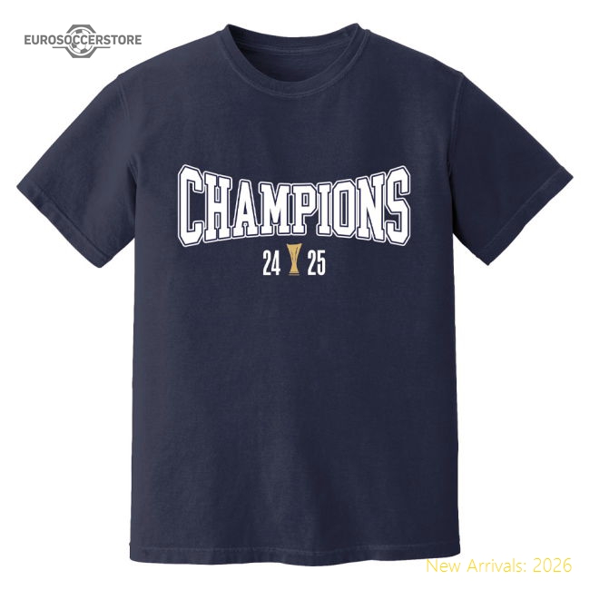 Spurs Europa League Champions T-shirt (navy) - Premium Quality