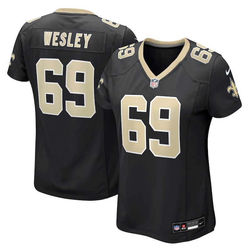 None Barry Wesley NO Saints Dynamic Top-Grade Jersey Game Day Wear