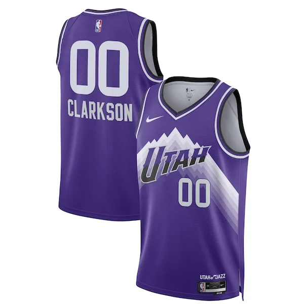 Jordan Clarkson UTA Swingman Jersey - vintage genuine workout