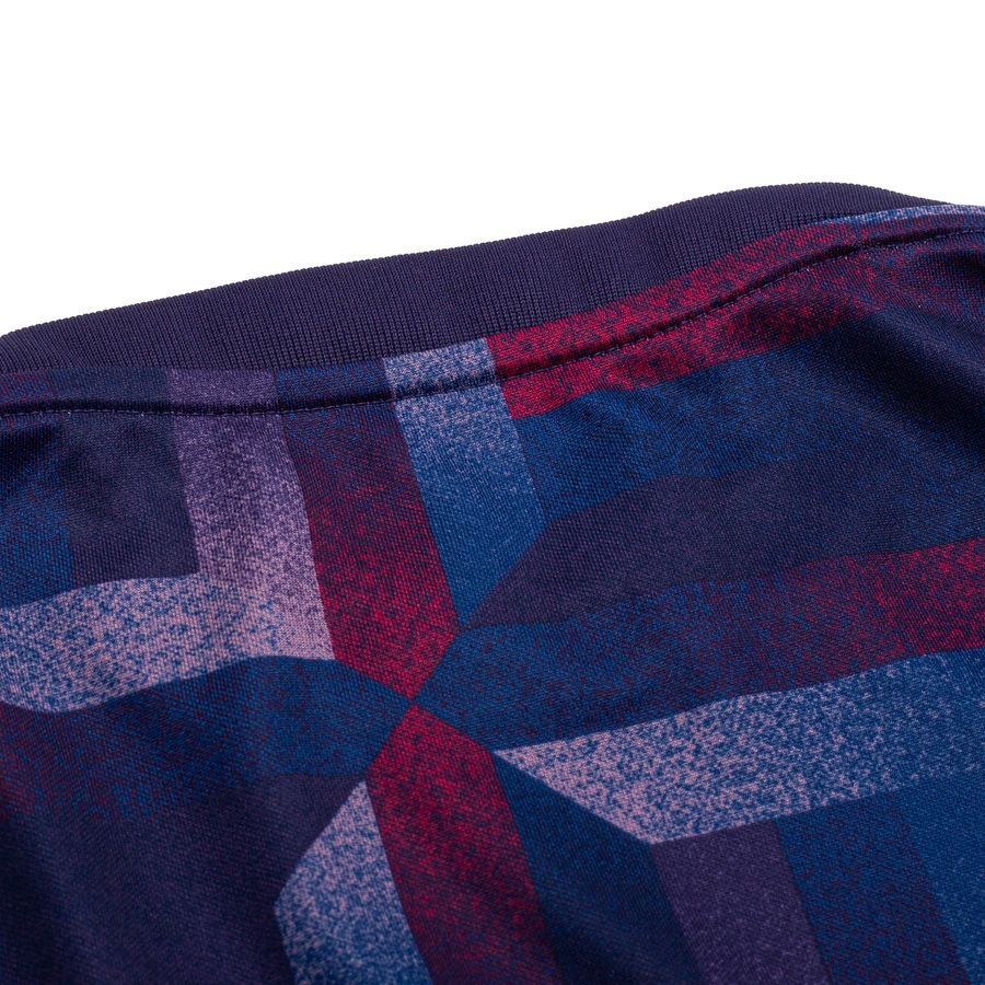 England Training T Shirt Dri Fit Academy Pro Pre Match Purple Ink/sesa