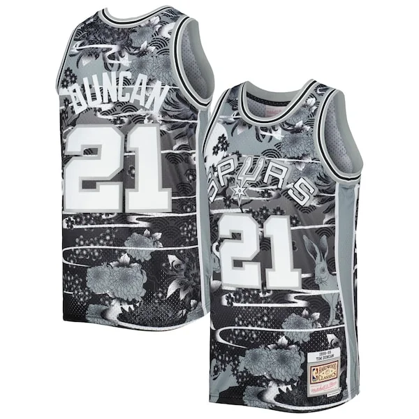 Tim Duncan SAS Swingman Jersey - top-tier modern workout training