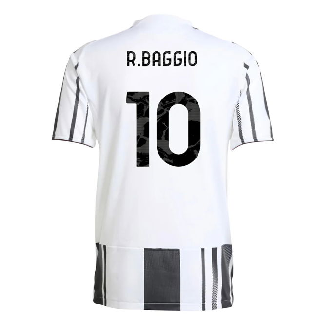 Juve Juventus Authentic Home Shirt R Baggio #10 Authentic Design R...