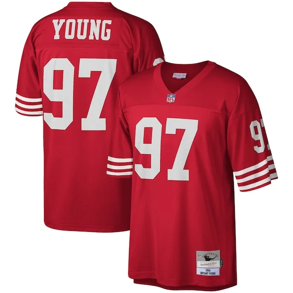 Top-Grade SF 49ers Replica Jersey - Scarlet | NFL Fan Apparel