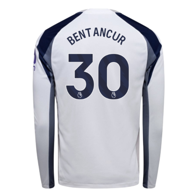 Pro Series Dedicated Spurs Tottenham Long Sleeve Home Shirt Bentan...