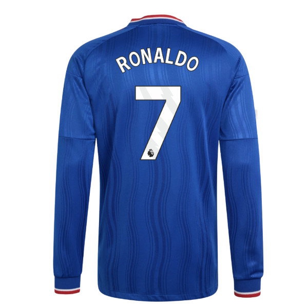 [DDJ] 2026 2027 Man Utd Long Sleeve Shirt Away Authentic Apparel (Ronaldo 7)