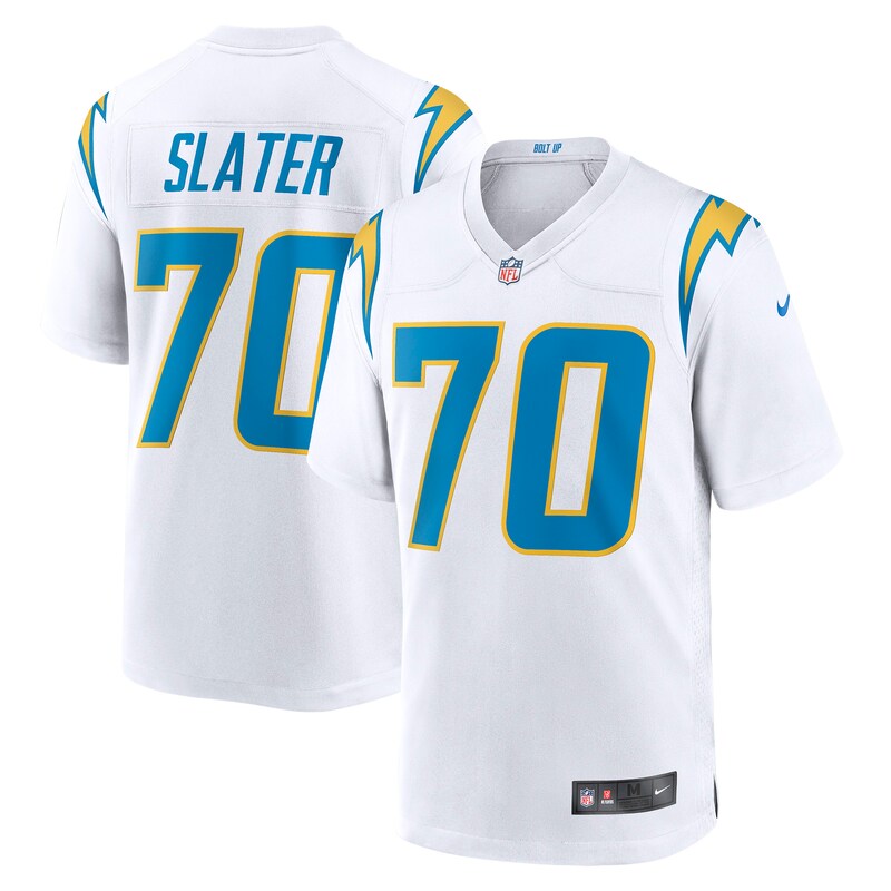 None Rashawn Slater LA Chargers Sleek Great Value Jersey Game Day Wear