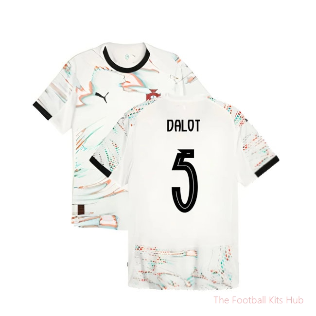 2025-2026 Portugal Away Authentic Jersey (Dalot 5)