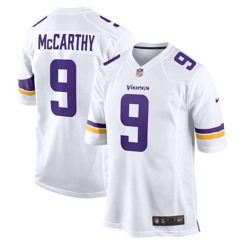 None J.J. McCarthy MIN Vikings Sleek Premium-Quality Jersey Football A