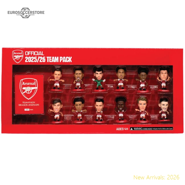 Premium Arsenal Fc Soccerstarz Season 25-26 Team Pack - Premium