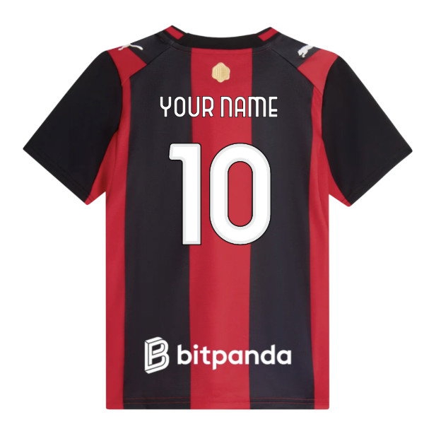 [HP] 2026-2027 AC Milan Home Shirt (Kids) (Your Name)
