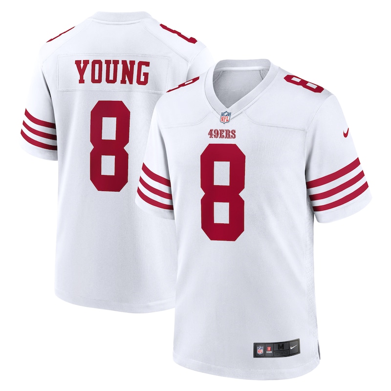 Steve Young San Francisco 49ers Nike Retired Player Game Jer...
