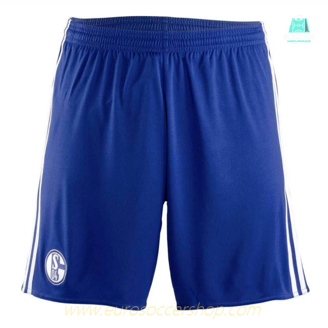 2017-2018 Schalke Adidas Away Shorts (Blue) - Kids