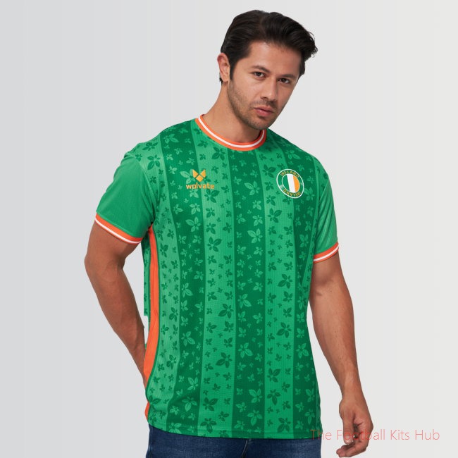 Ireland Legacy Football Jersey Green (Wolvate) Womens