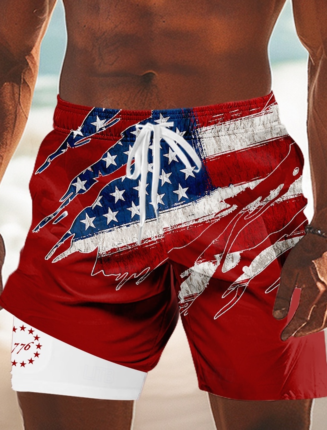 America's 250th Anniversary Independence Day Men's US Flag Patriotic