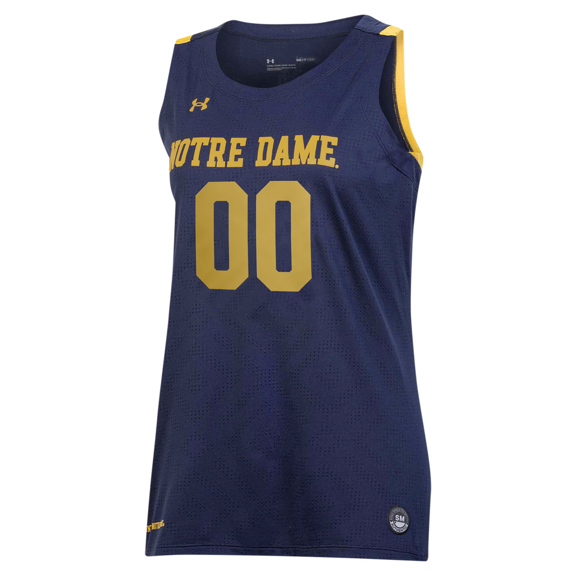 [NJP] Notre Dame Fighting Irish Women's Custom Alternate Basketball Jersey - Navy