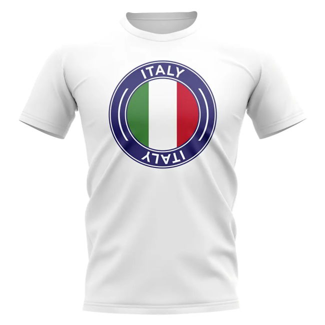 Italy Football Badge T-Shirt (White) Holland Premium Oranje