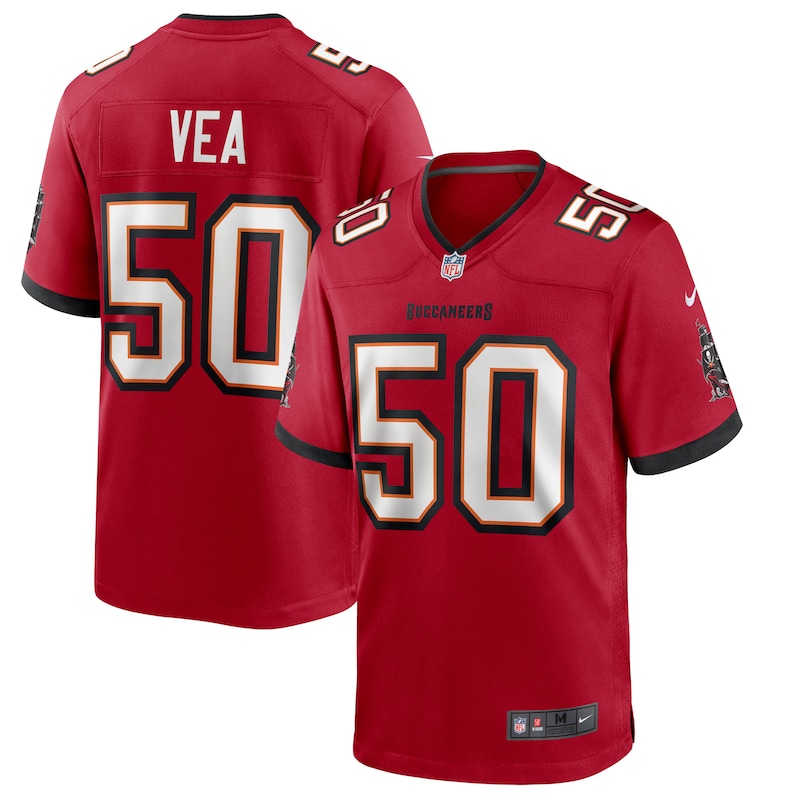 None Vita Vea Star Player TB Buccaneers Official Jersey Football Appar