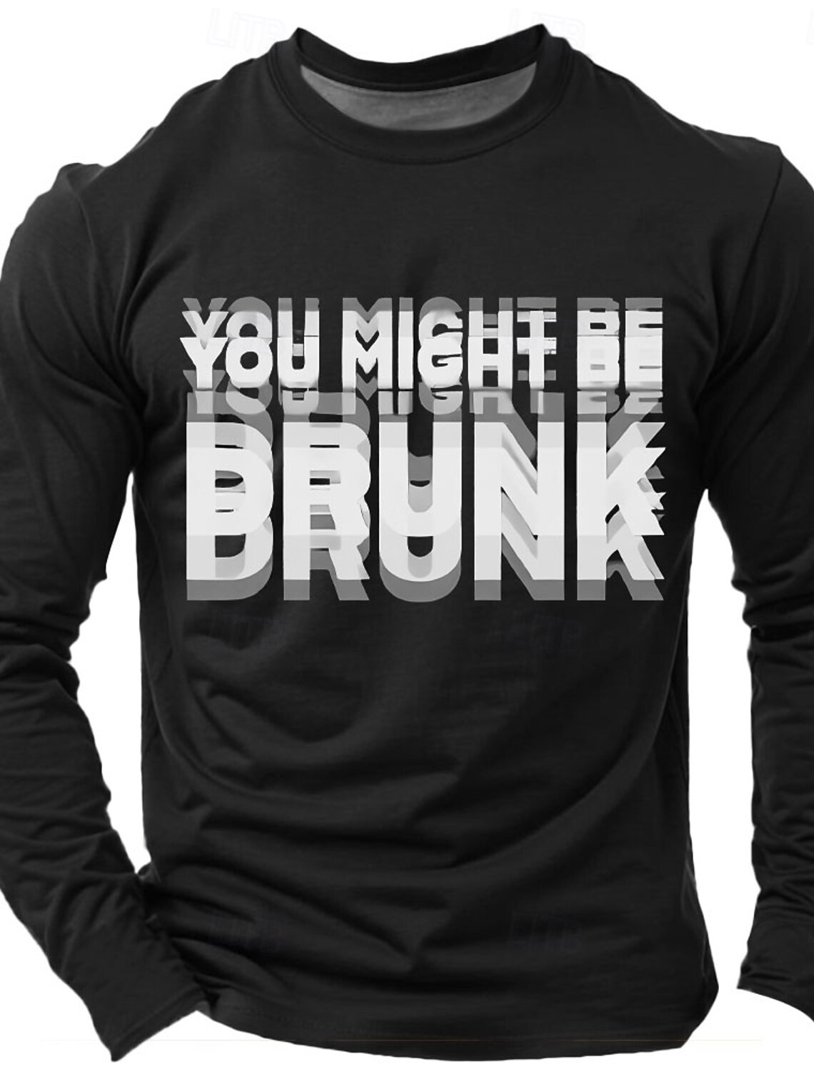 Mens Funny Graphic T-Shirt - 'You Might Be Drunk' Short Sleeve