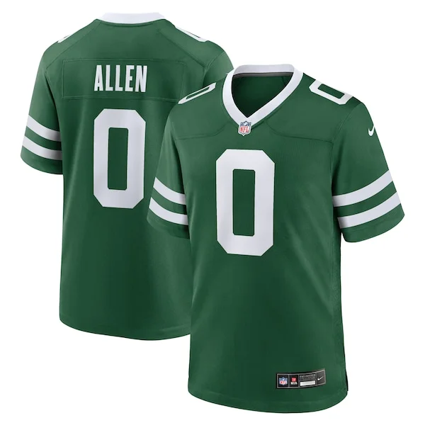 Performance None Game Jersey - Premium Green NFL Fan Jersey | Game ...