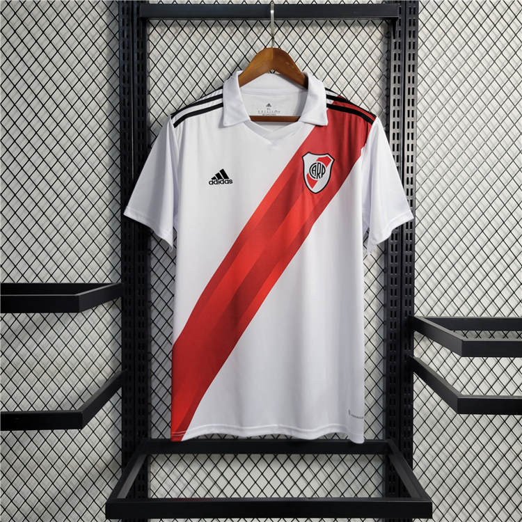 River Plate 2324 Home White Soccer Jersey Footbal Shirt - Official