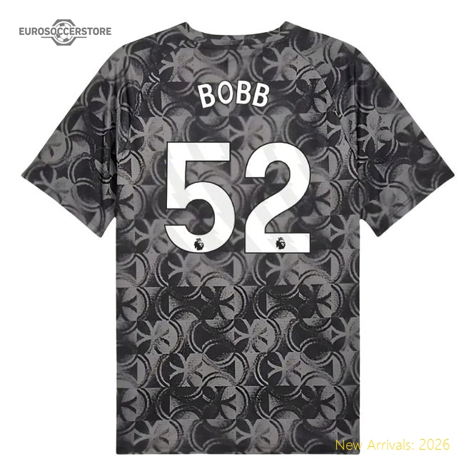 2025-2026 Performance Man City Warm Up Kit Black Bobb 52