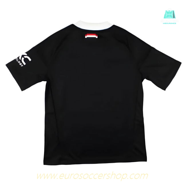 2024-2025 Man Utd Third Goalkeeper Shirt (Black) - Kids