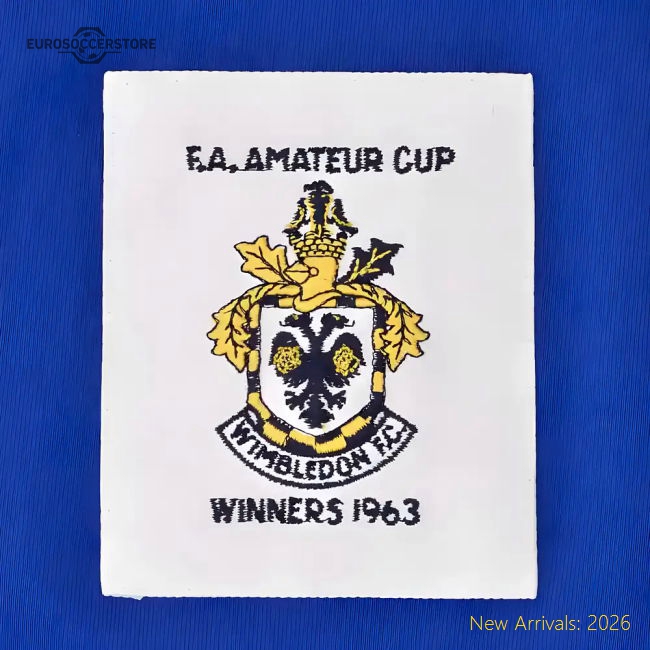 Luxury Wimbledon 1963 Amateur Cup Final Retro Football Shirt