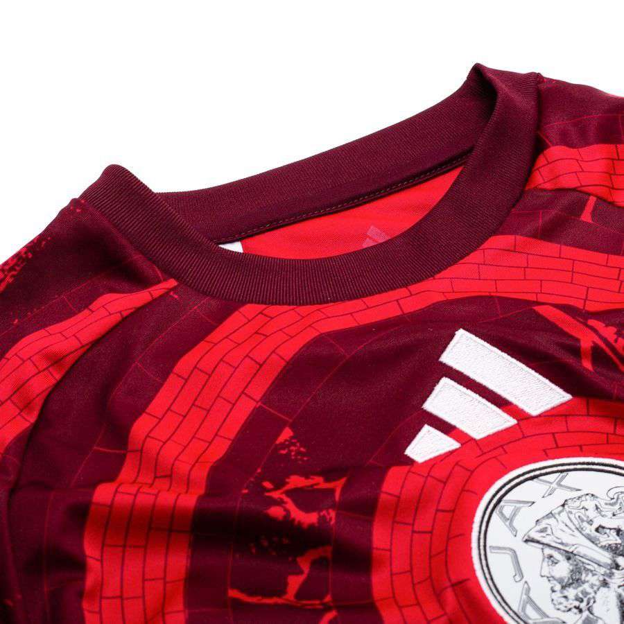 Ajax Training T-Shirt Pre Match - Bold Red Kids