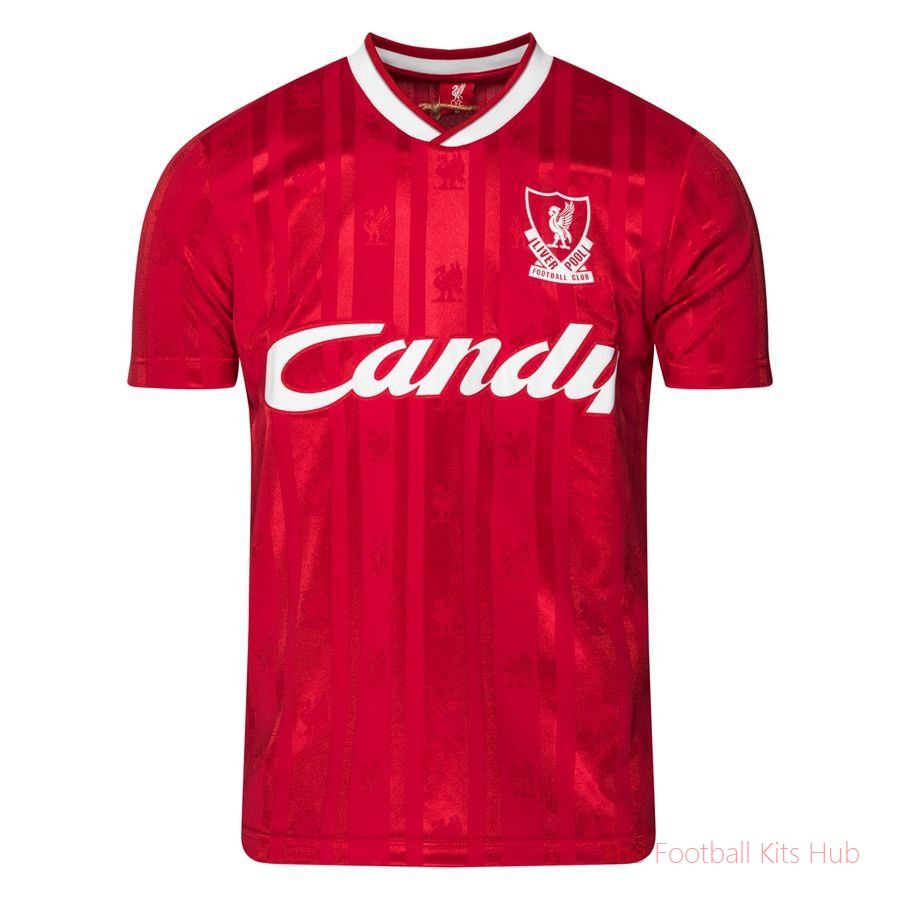 Men Liverpool Home Shirt 1988/89