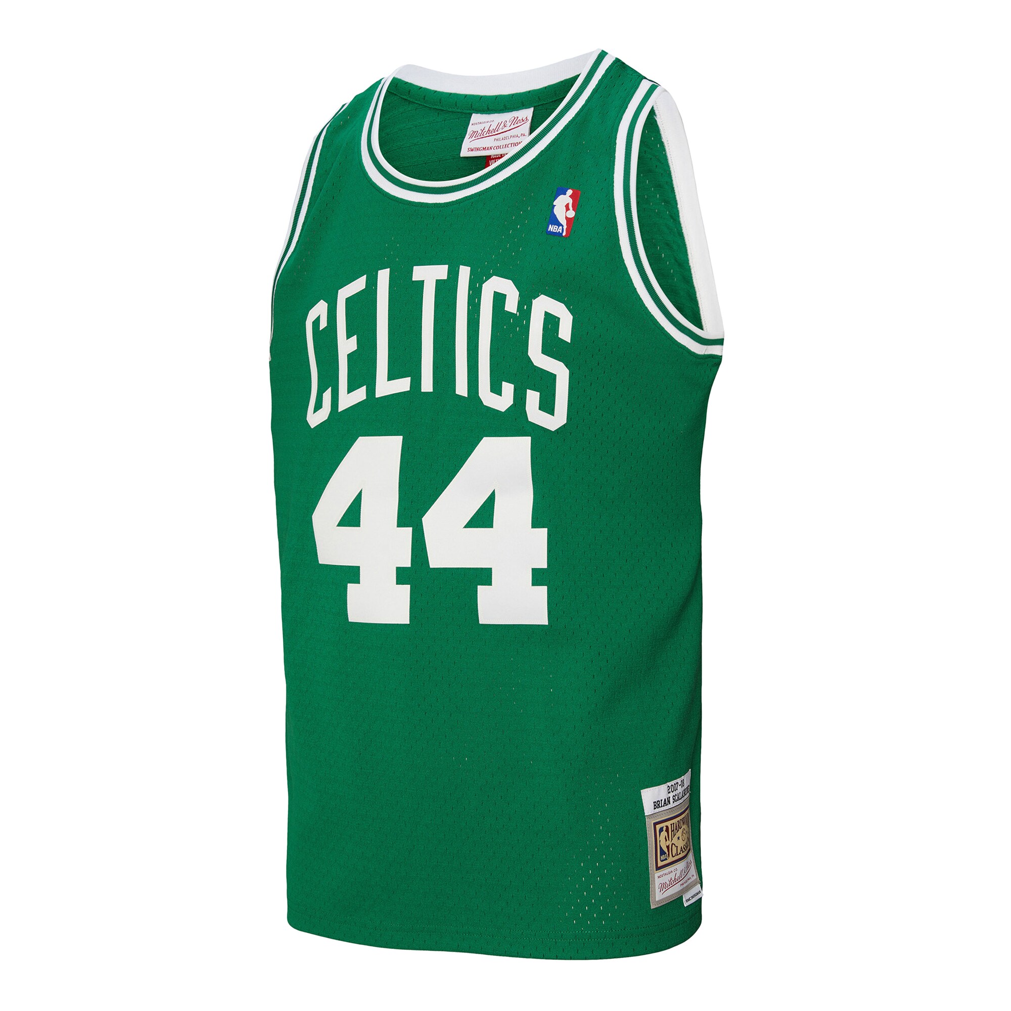 [ESK] Brian Scalabrine Boston Celtics 2007/08 Hardwood Classics Swingman Jersey - Kelly Green